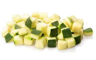 FROZEN IQF ZUCCHINI 20x20