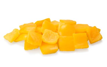 FROZEN IQF YELLOW PEPPER 30X30