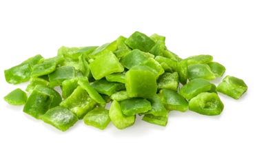 FROZEN IQF GREEN PEPPER 20X20