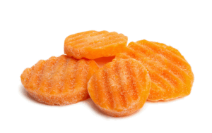 FROZEN IQF SLICED CARROTS